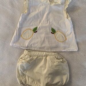 Dondolo Girls 18m Lemon Set, Girls Spring,summer Outfit, Boutique Girls